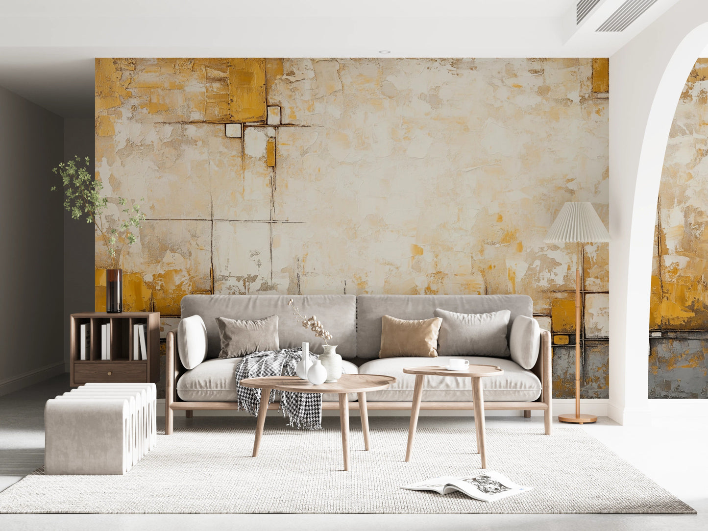 Urban Blocks Wall Mural