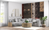 Rust and black textures on the Urban Canvas wall muralGD9519