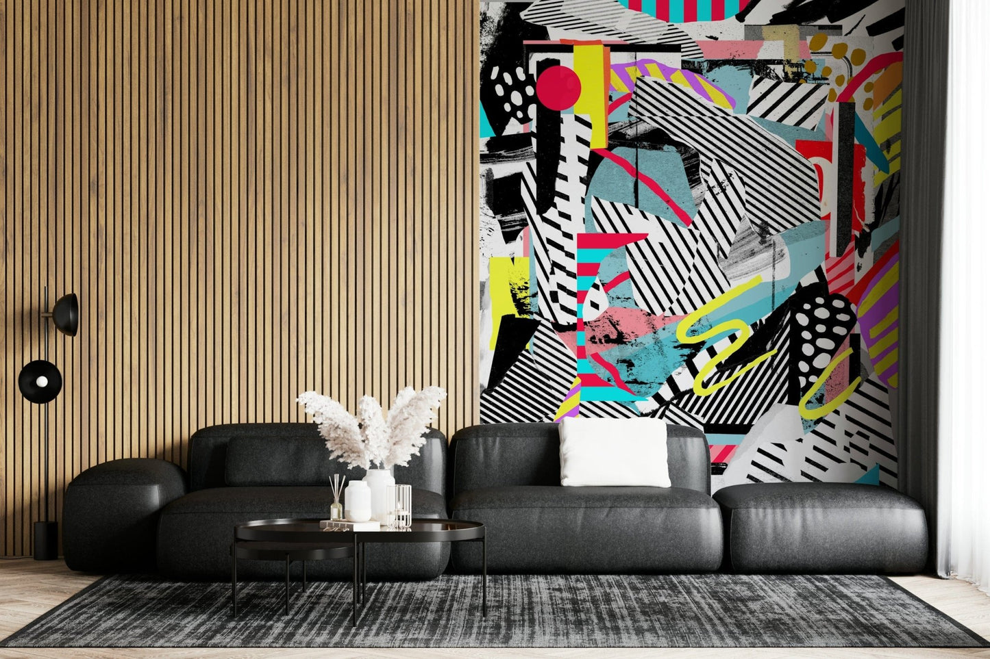 Urban Collage Wall Mural