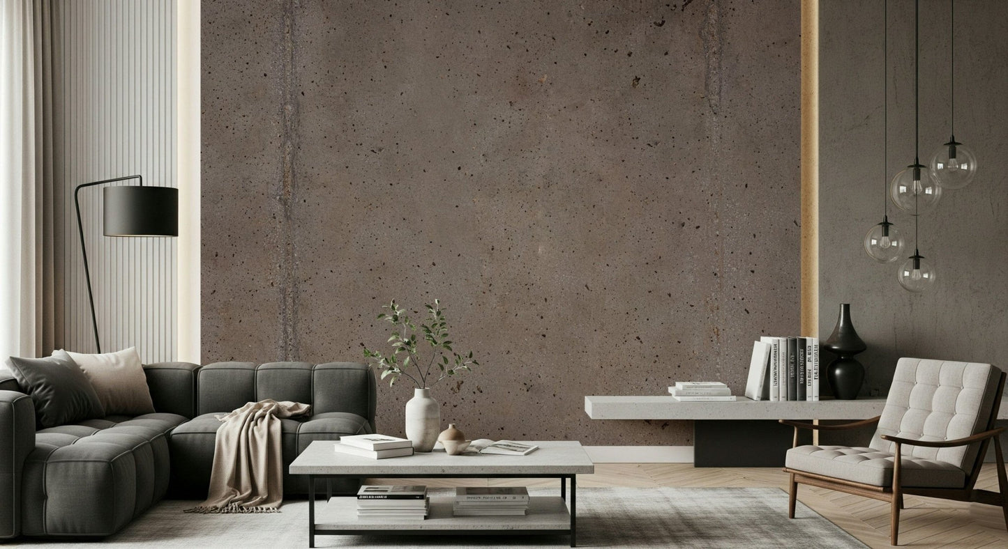 Detail of the concrete texture within the Urban Edge Wall Mural.