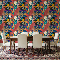 Urban Muse Wallpaper used in a high-end corporate meeting room., GD7848