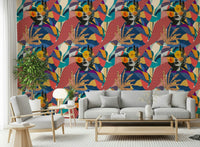 Stylish Urban Muse wall mural for a luxury master suite., GD7848
