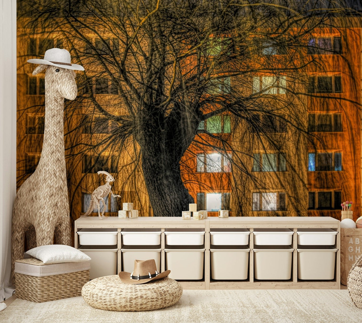 Ideal for a living room, office, or bedroom.

