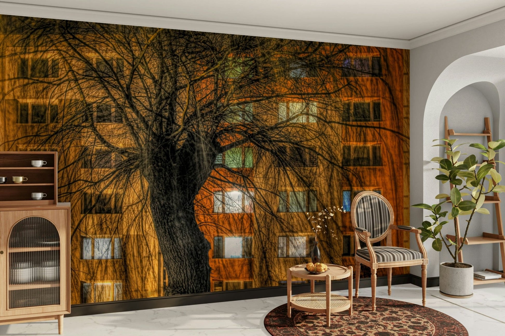 High-resolution image of a city at night.

