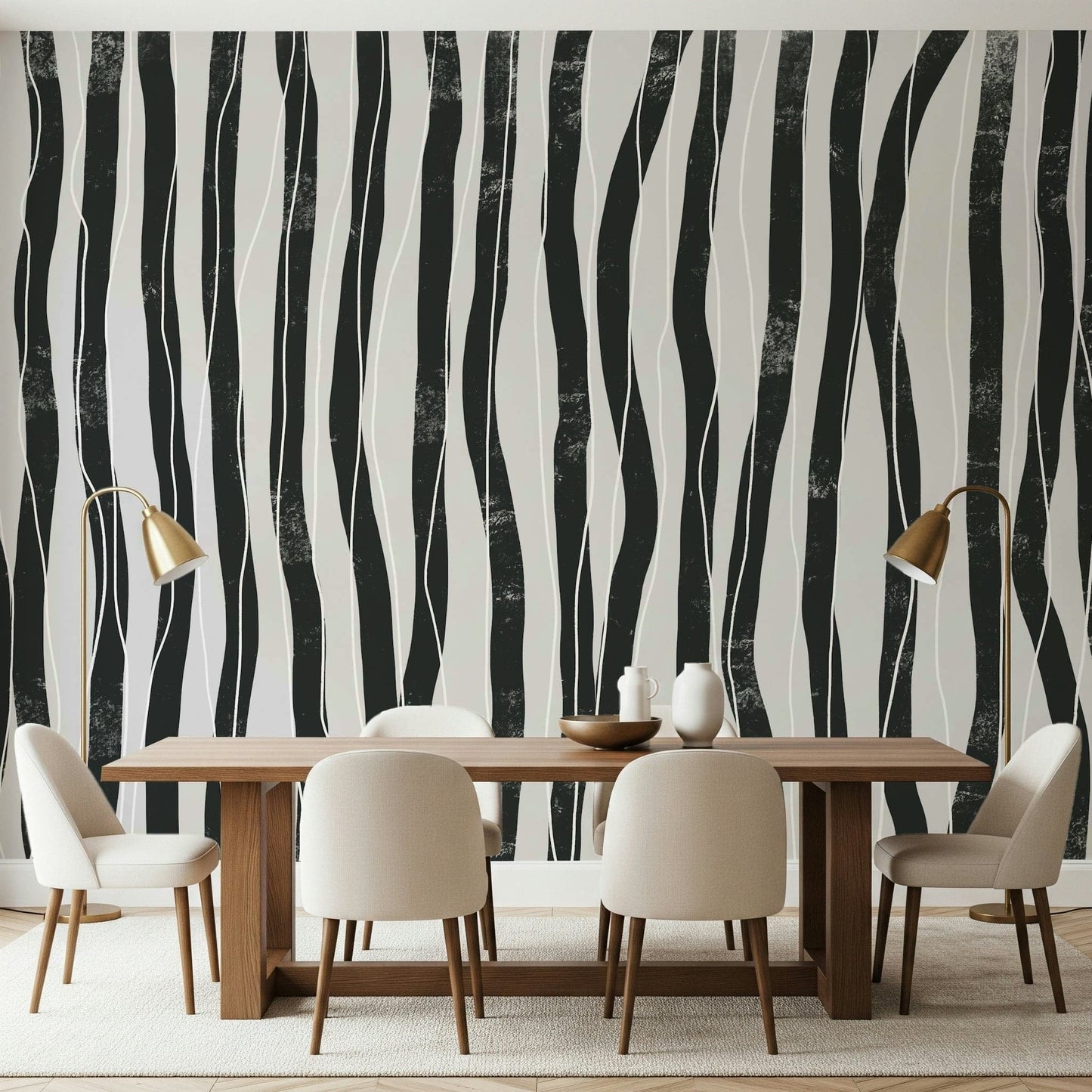 Urban Stripes Wall Mural -2312234