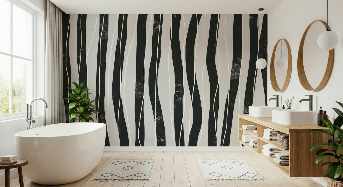 Urban Stripes Wall Mural -2312234