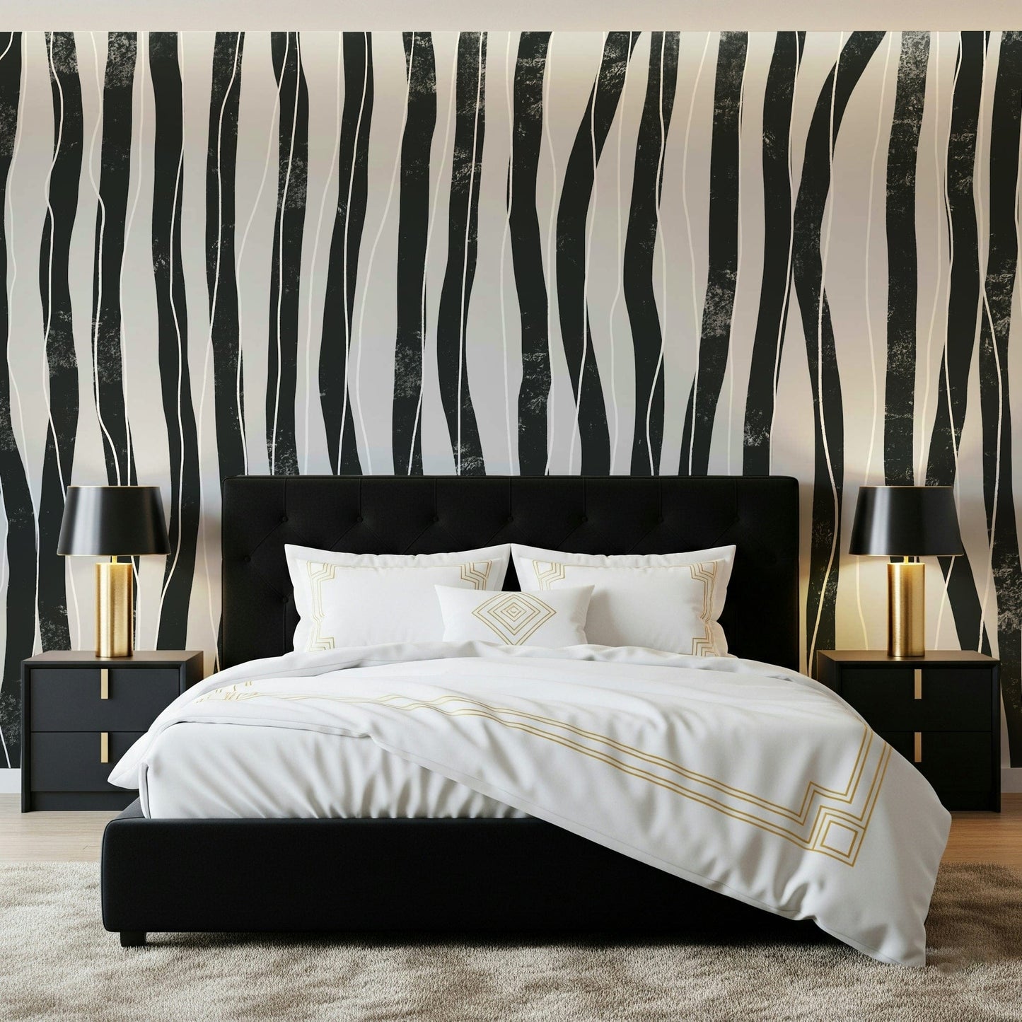 Urban Stripes Wall Mural -2312234