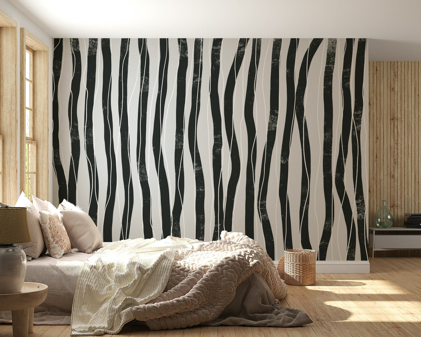 Urban Stripes Wall Mural -2312234