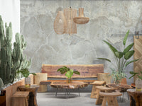 Office space with geometric lines from the Urban Texture Wall Mural., GD6156