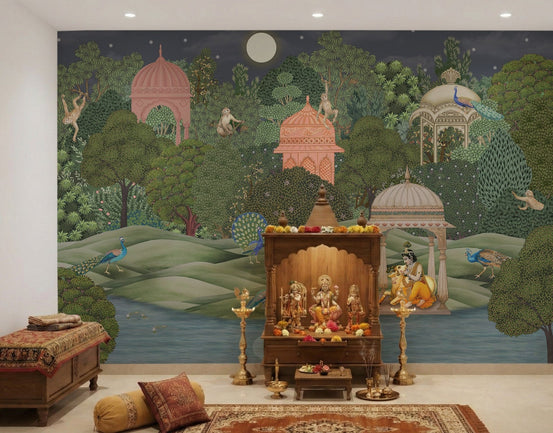 Vanara Vatika Wall Mural, GD7541