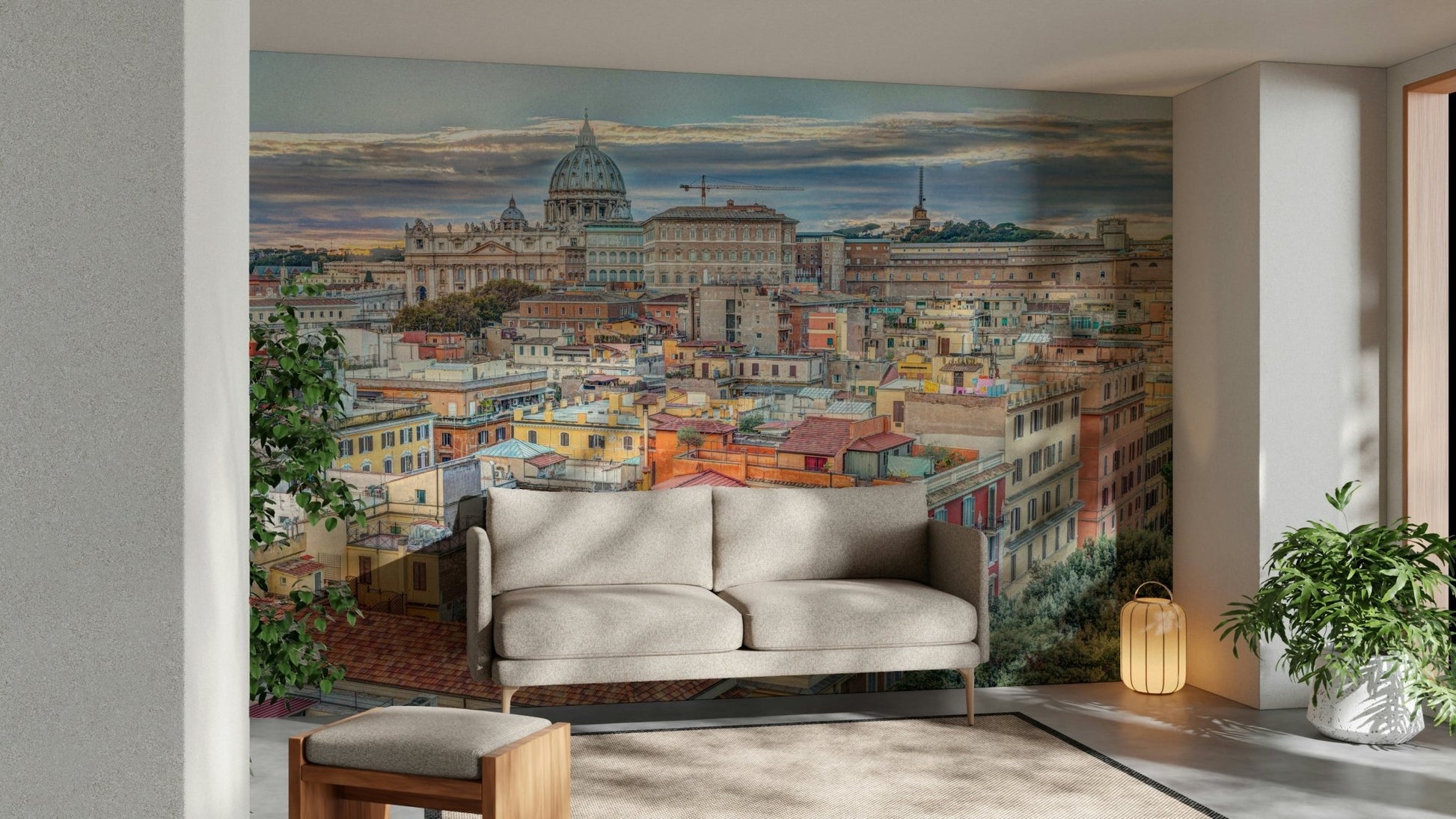 Stunning view of St. Peter's Basilica in Vatican City.

