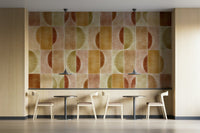 The pattern is arranged in a repeating grid or a mosaic. GD4123

