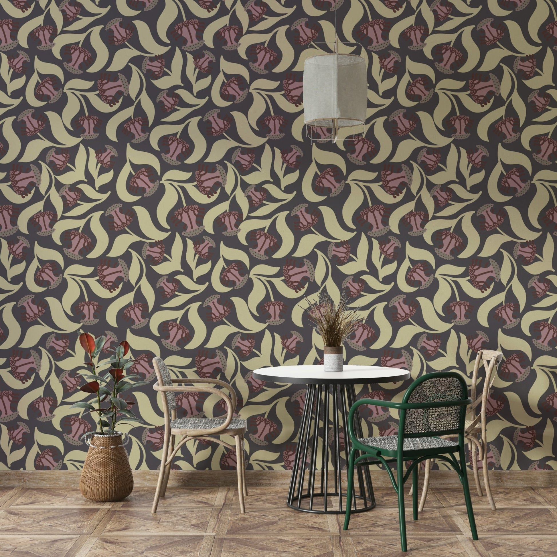 There's a strong sense of artistic flair, modern elegance, and creative energy.
