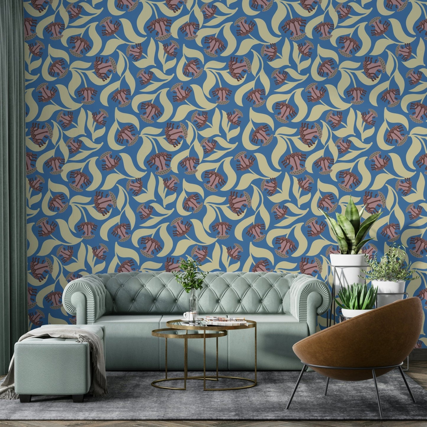 Features elegant and expressive floral and botanical designs.
