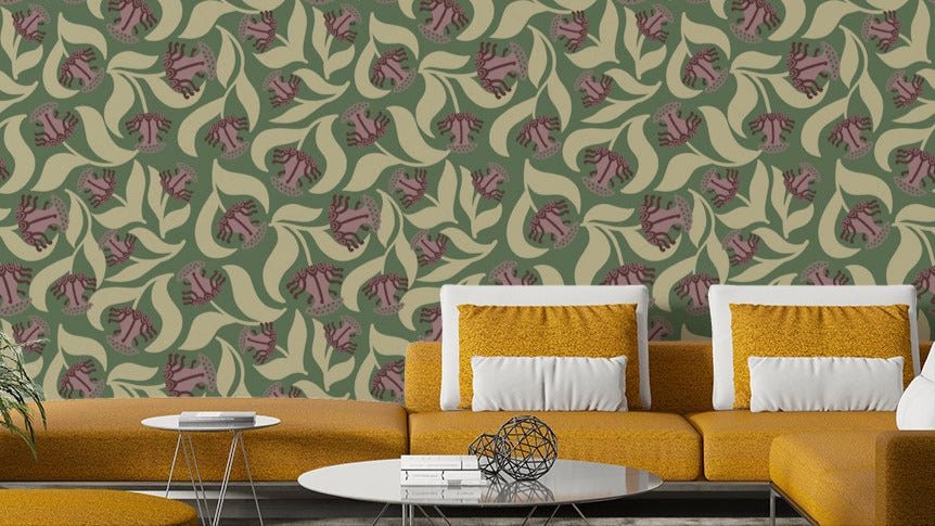 The color palette is composed of elegant and contemporary tones.
