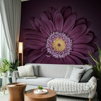 Sophisticated Velvet Bloom Mural for Luxe Walls

