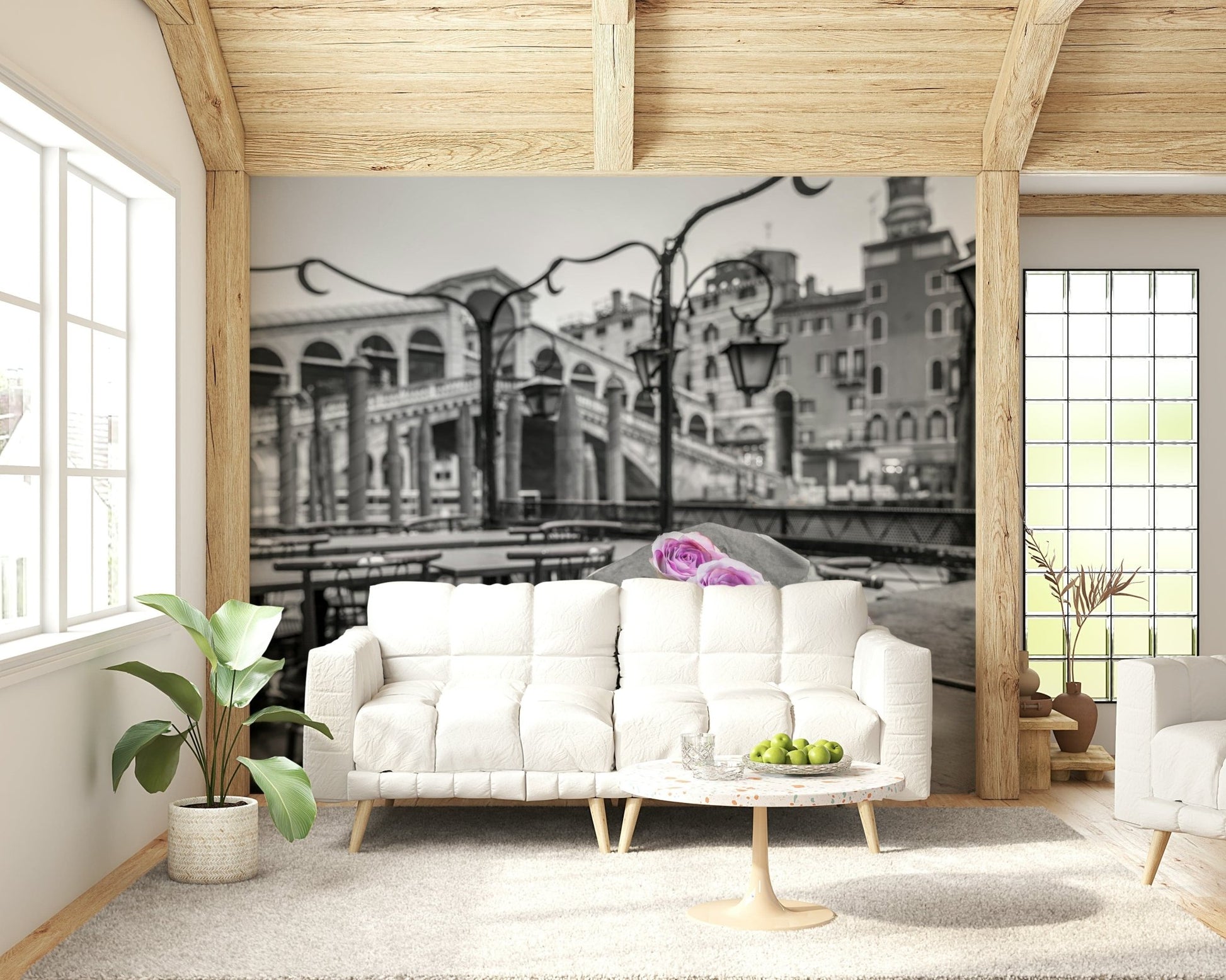 Venetian Blooms Wall Mural