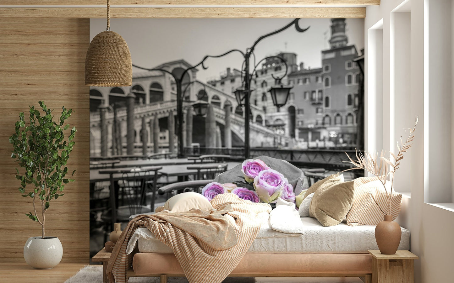 Venetian Blooms Wall Mural