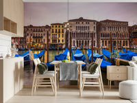 Venetian Blues Wall Mural