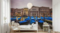 Venetian Blues Wall Mural