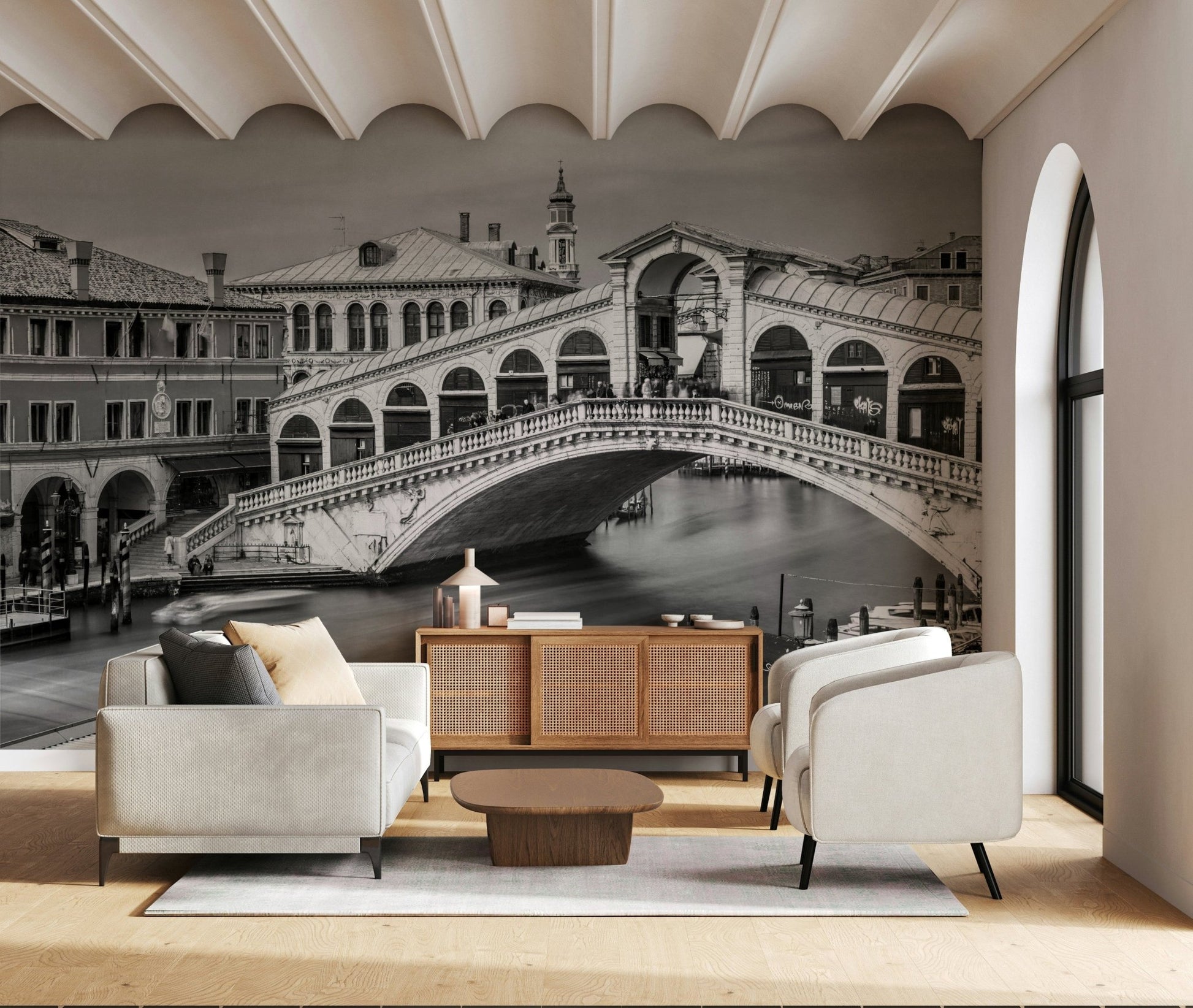 Venetian Bridge Serenity Wall Mural