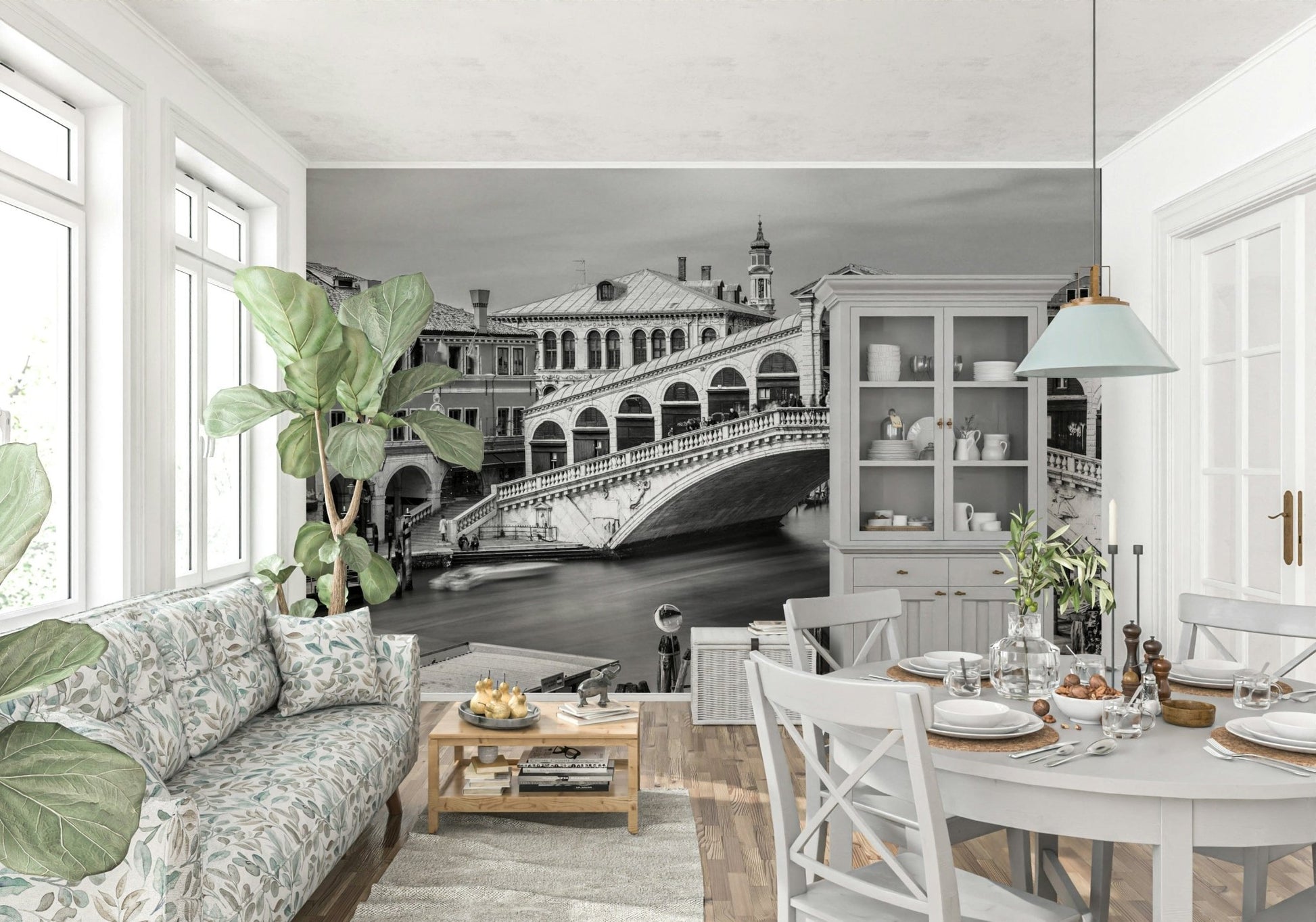 Venetian Bridge Serenity Wall Mural