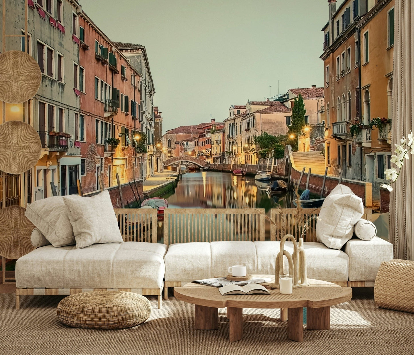 Venetian Canal Dreams Wall Mural