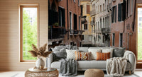 An artistic nature inspired mural for home decor.