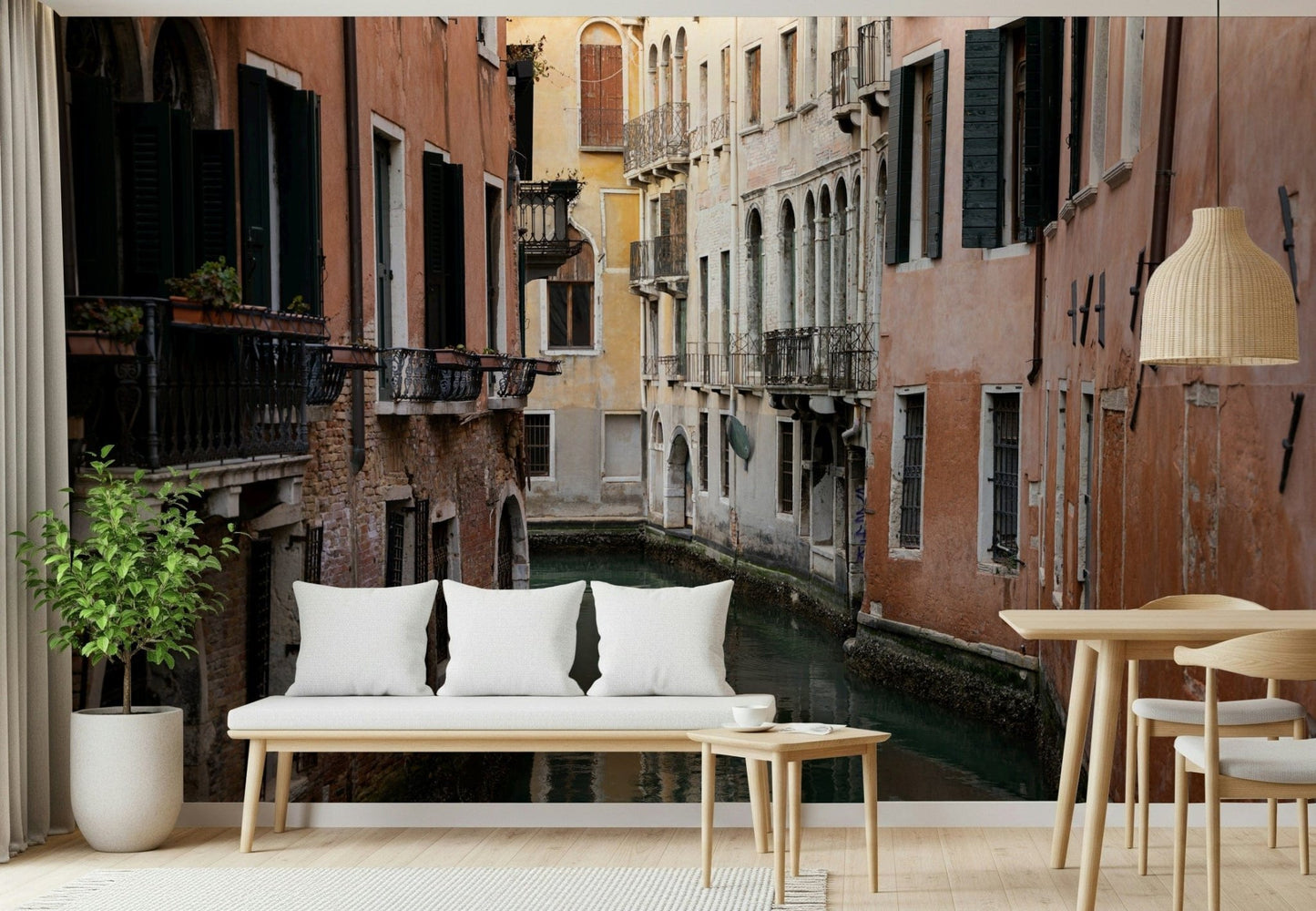A classic landscape theme wallpaper for walls.