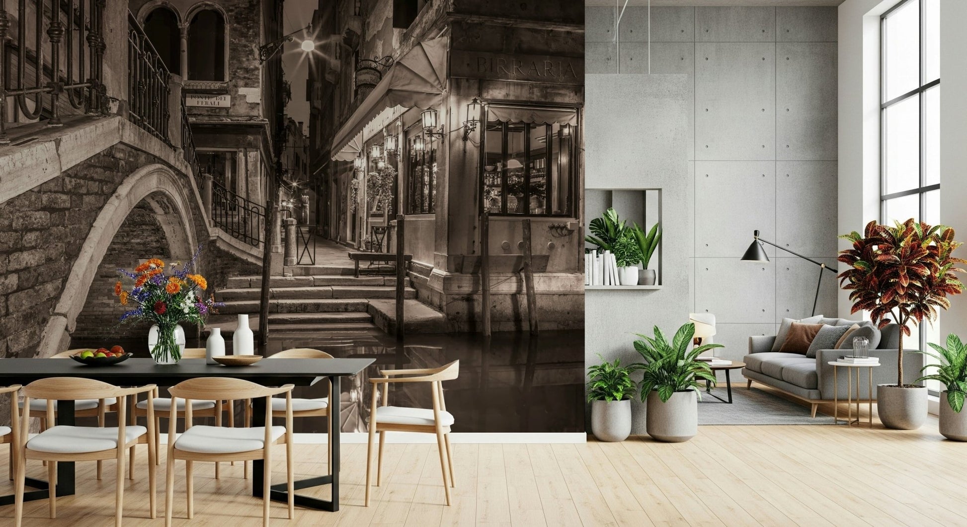 Venetian Canals Wall Mural