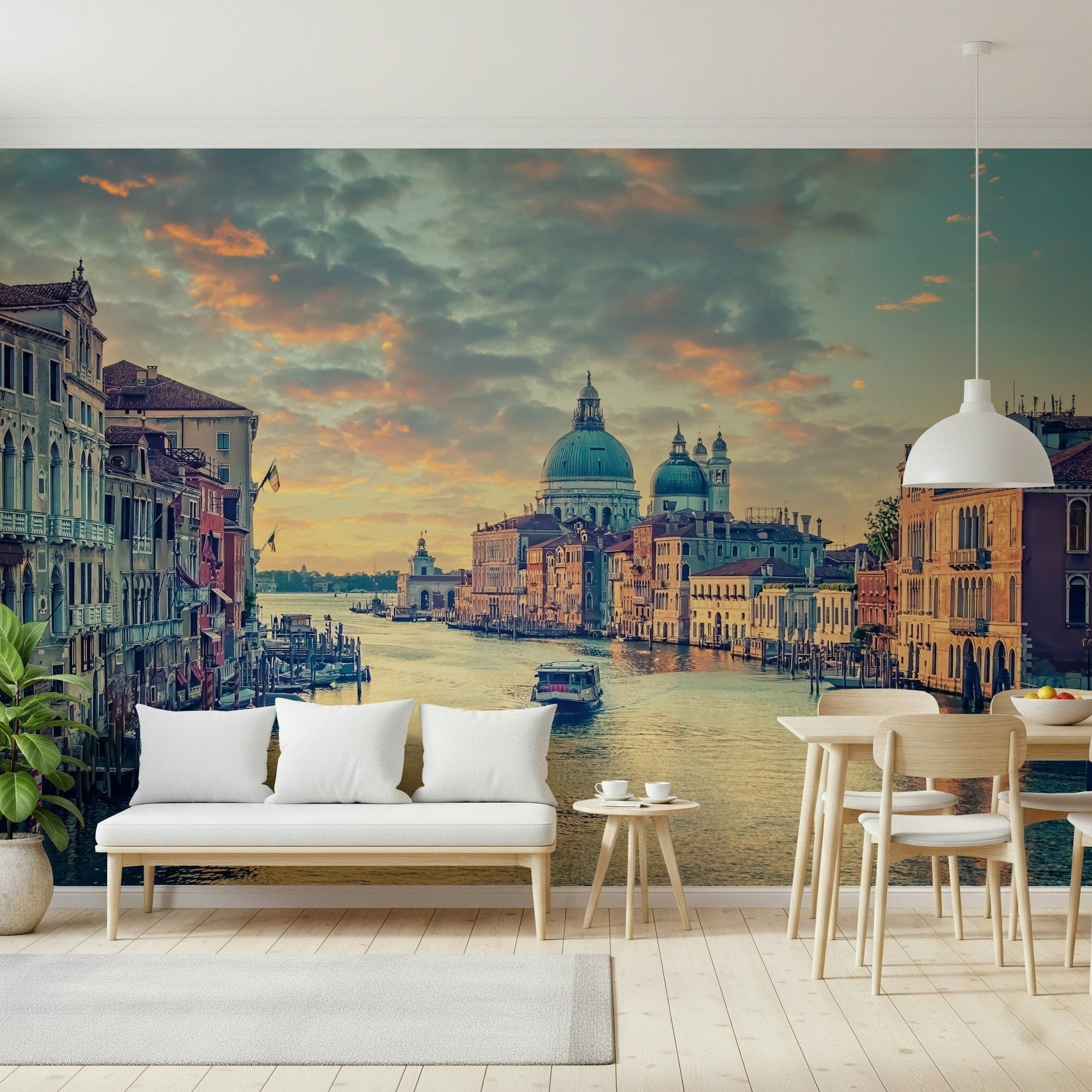 Venetian Dawn Wall Mural with Grand Canal sunrise view GD7330
