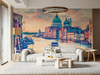 Realistic depth effect Venetian Dreamscape wall mural for bedrooms.