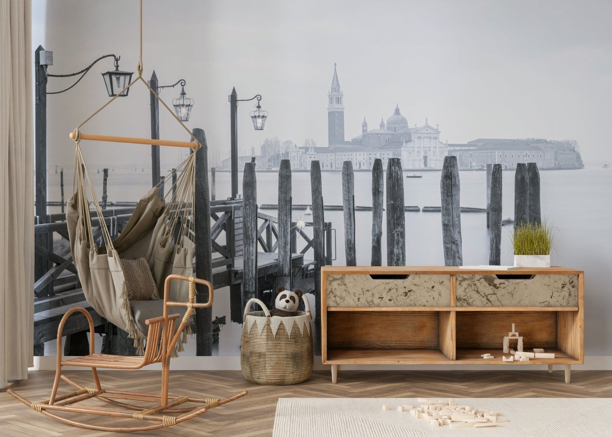 Venetian Stillness Wall Mural