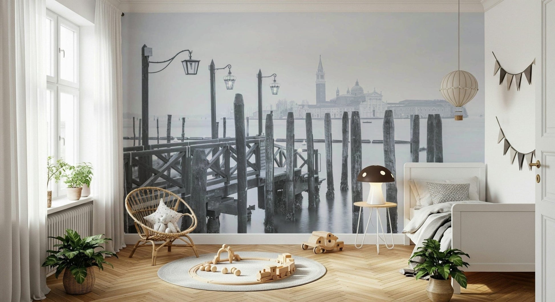 Venetian Stillness Wall Mural