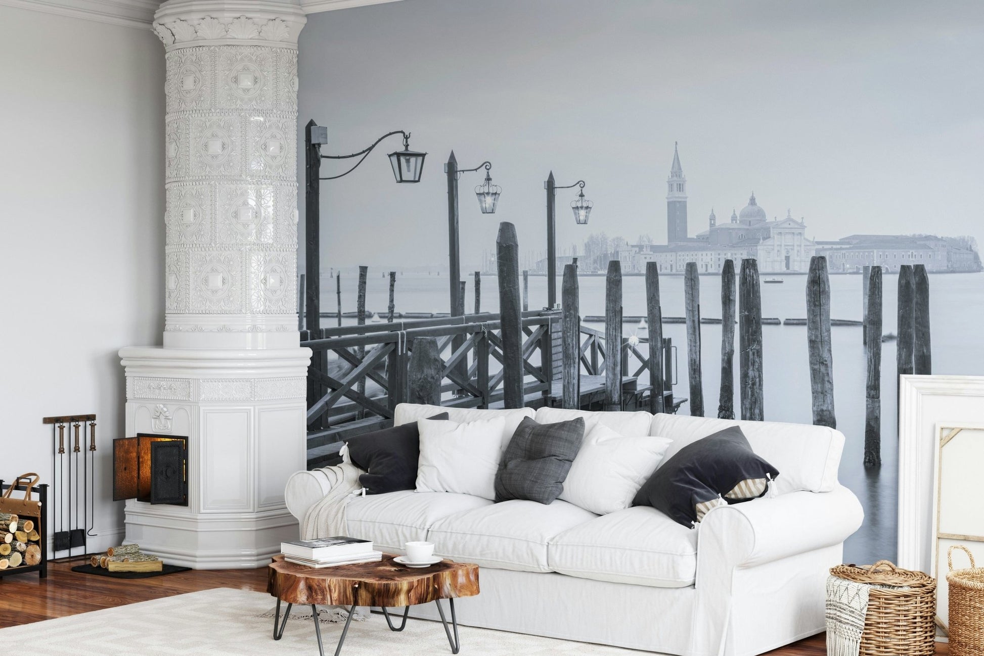 Venetian Stillness Wall Mural