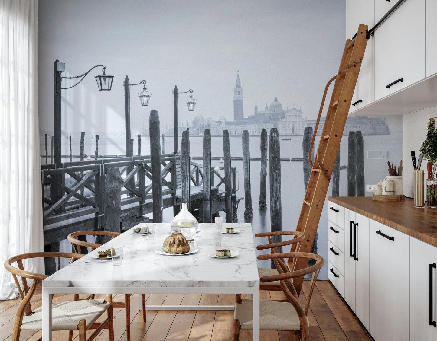 Venetian Stillness Wall Mural