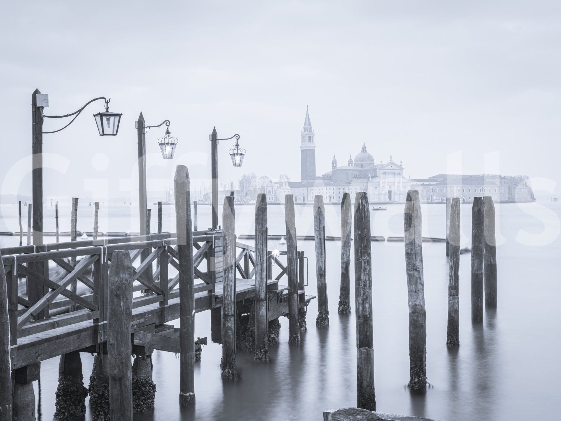 Venetian Stillness Wall Mural