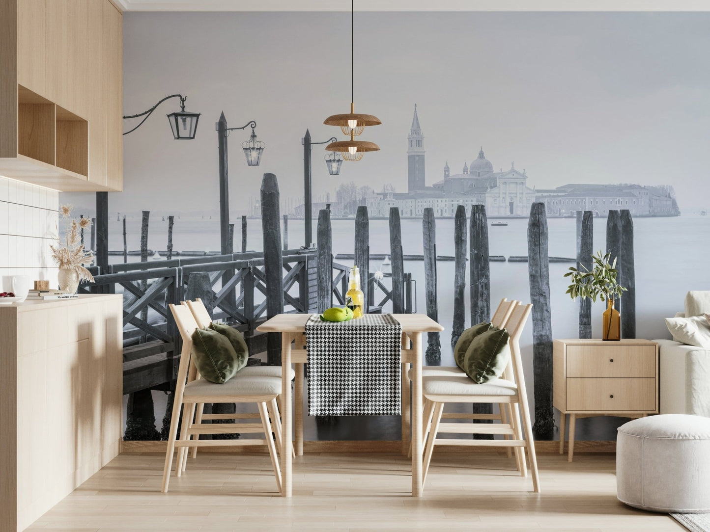 Venetian Stillness Wall Mural