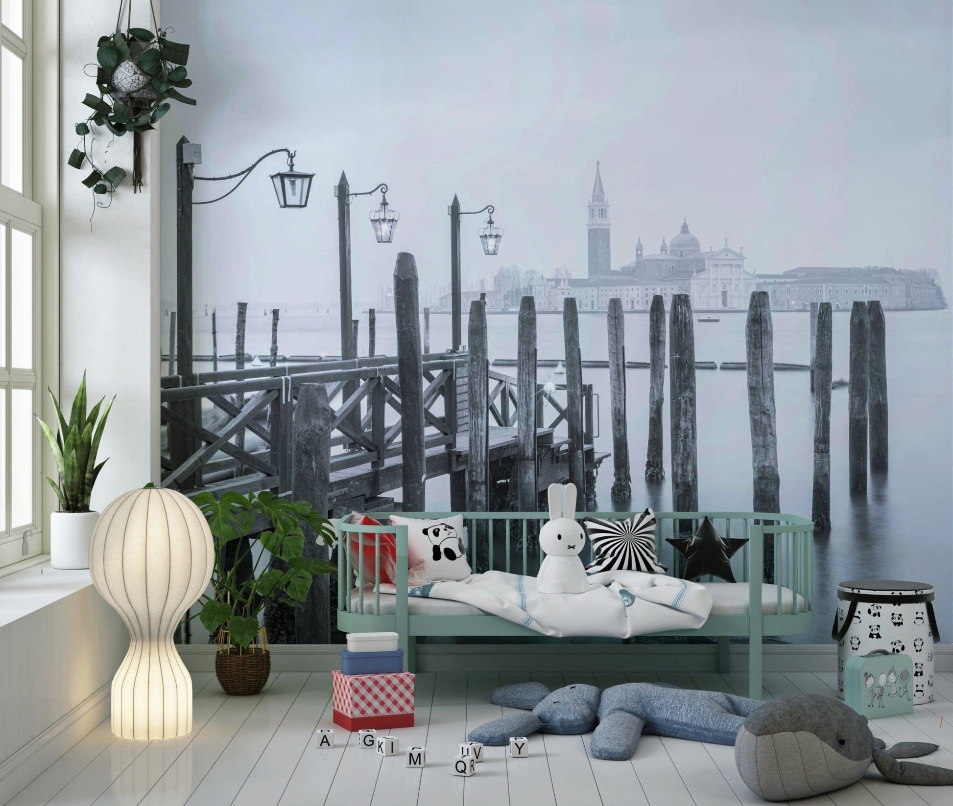 Venetian Stillness Wall Mural