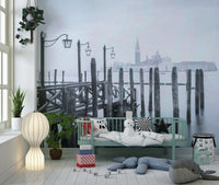 Venetian Stillness Wall Mural