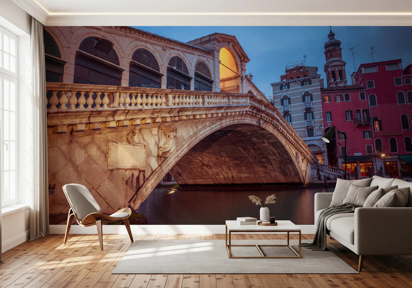 Venice at Dusk Wall Mural