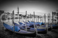 Sunlit urban landscape wall mural showcasing high-resolution Italian city life.