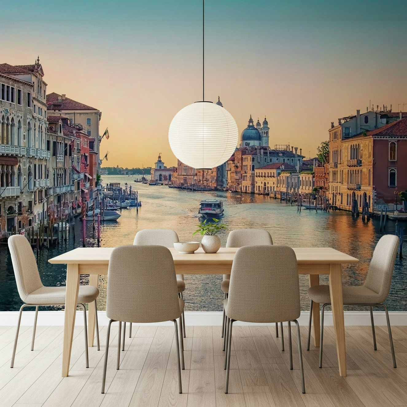 Venice Serenade wallpaper for walls brings European charm.