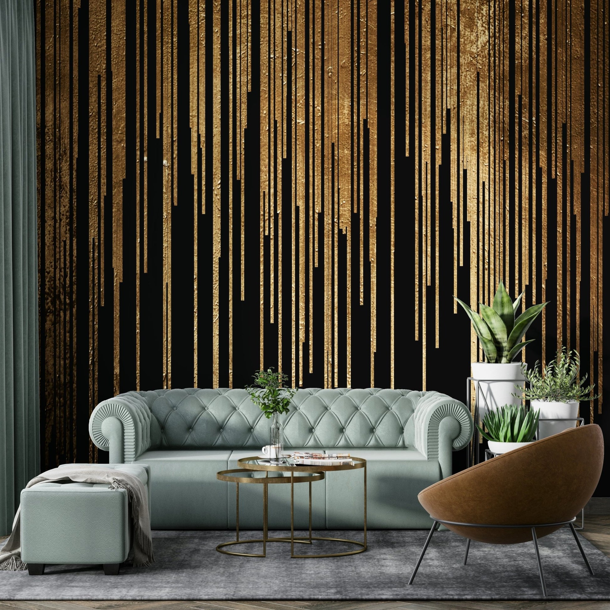 Artistic planet print for walls.

