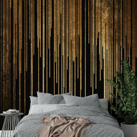 Living room featuring a Venus mural.

