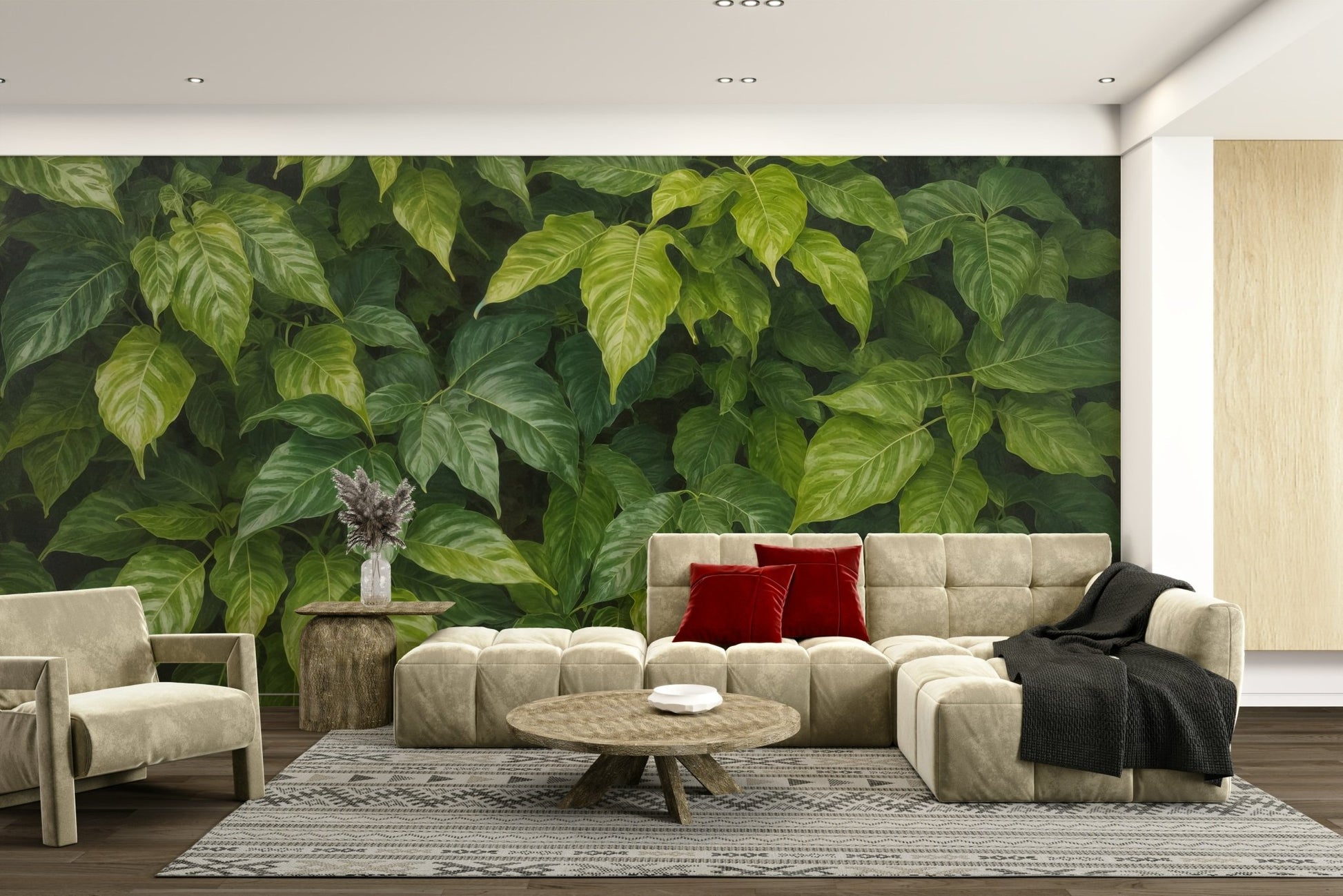 A sense of calm and quiet is present in the scene.

