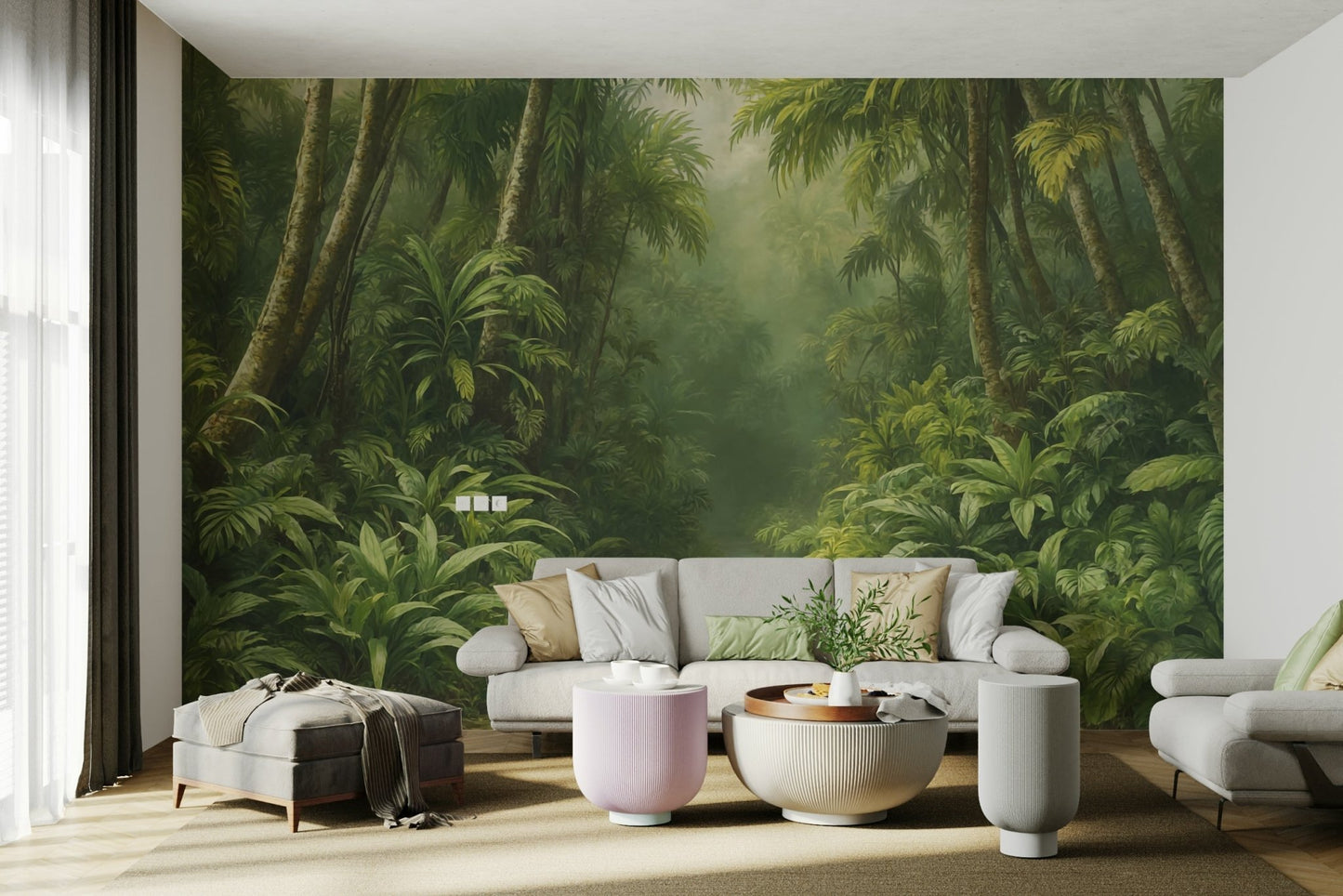 The look is both simple and deeply effective for creating a calm space.
