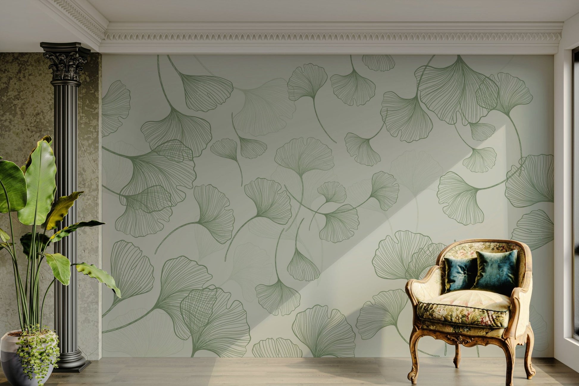 The overall feel is peaceful and serene.

