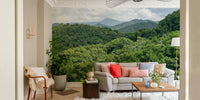 A serene panoramic slope wall mural for your decor., GD5126