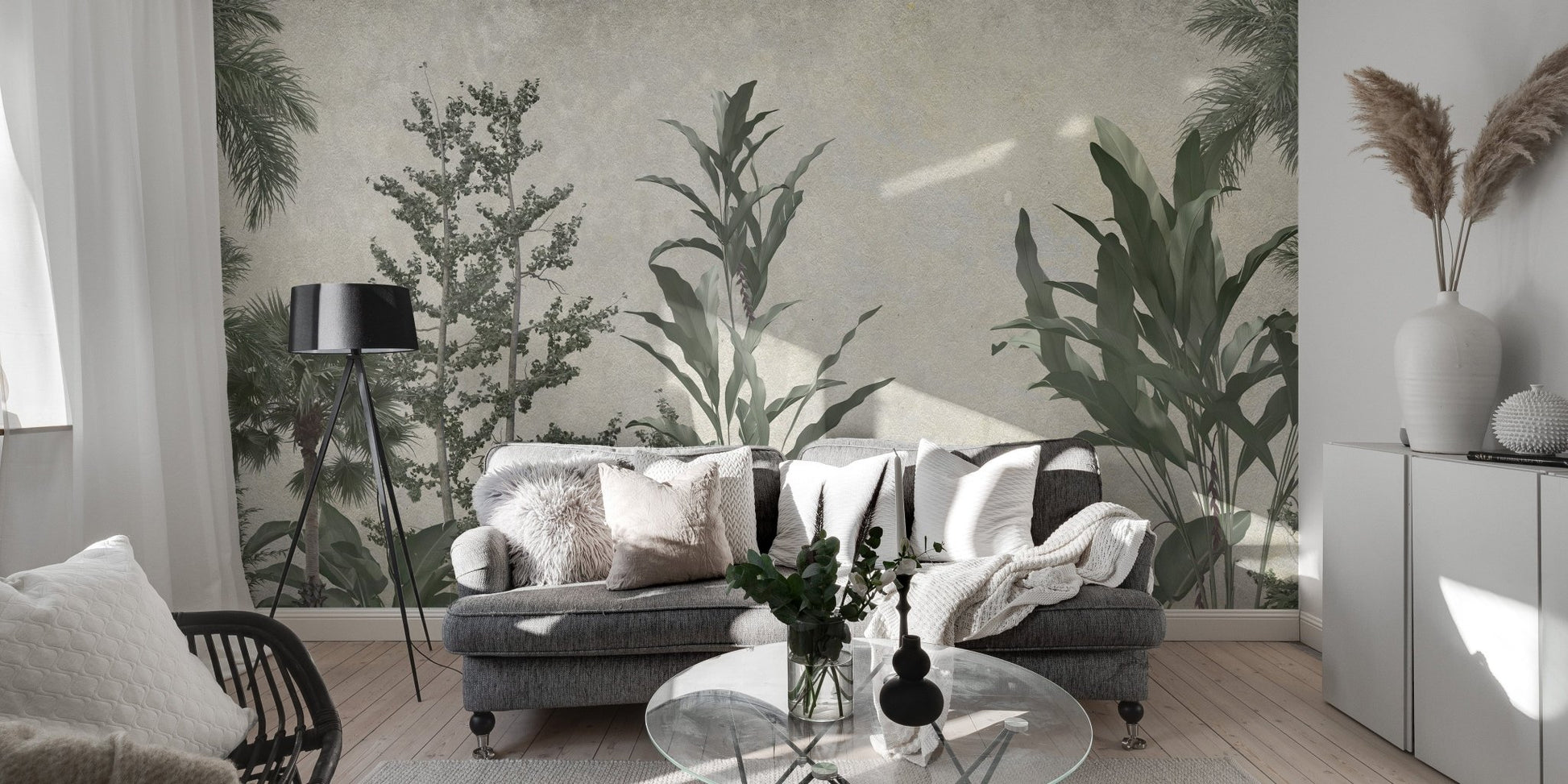 Verdant Valleys Wallpaper Mural - Giffywalls, C236